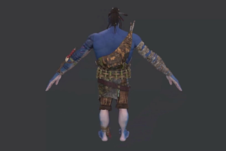 sculpt 3d male or female metahuman rig game character daz3d character animation