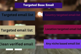 find 100k targeted active and verified bulk email