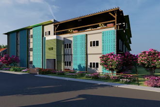 create revit 3d model and interior or exterior architectural render