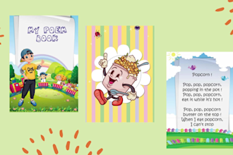 design kids worksheets, activity books and colouring books