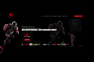 built professional iptv website in 7 days