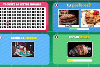 create french quiz youtube videos