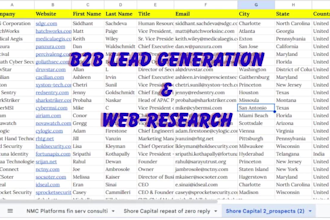 be your b2b lead generation and web research navigator
