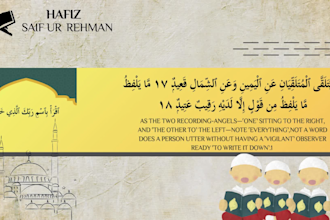 be your online quran teaching with tajweed and recitation