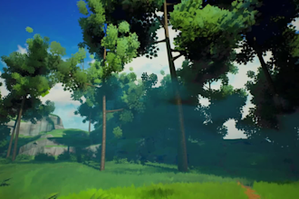 design stylized 3d game environment unreal engine environment design vrc world