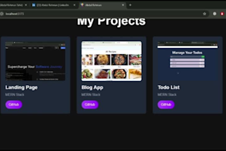 build responsive and modern frontend web apps
