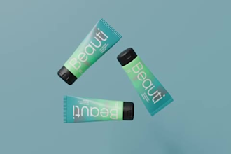 create 3d cosmetics animation