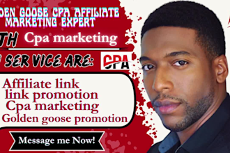 do cpa marketing golden goose offer promotion affiliate marketing