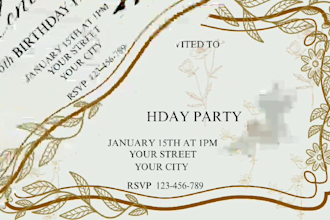 design elegant and modern invitation cards