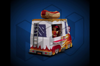design 3d voxel art for the sandbox