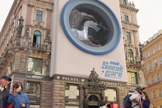 make 8k anamorphic 3d animation video for your led billboards shoe animation