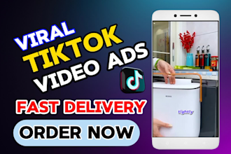 create viral tik tok video ads, tik tok dropshipping ads and tik tok ads