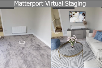 matterport virtual staging and matterport virtual renovation