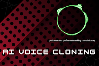 clone your voice using ai and do text to speech in your own voice