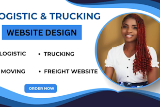 do professional moving website, logistics, freight, websites for your business