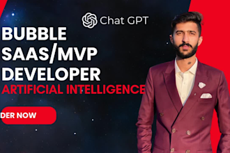 develop your bubble io website, app, bubble mvp, or saas with bubble io