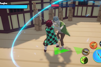 create a custom anime style game with unique gameplay