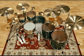 program realistic drums for your song