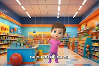 create ai generated kids animated stories, music video using kling ai and hedra