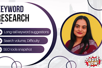 do keyword research to fast rank your website