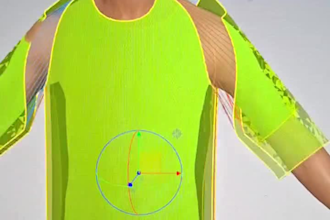 creare en optitex patron digital en 2d y 3d  cualquier prenda