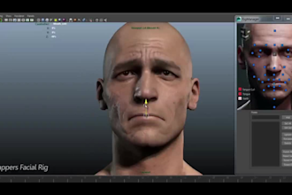 3d iclone rig,animate 3d avatar,facial expression,lips sync,blendshare,3danimaze