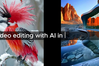 help you with video editing with artificial intelligence, ia