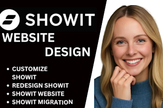 customize showit website, redesign showit, build showit website, update showit