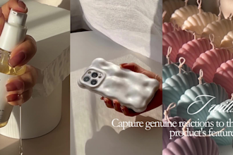 create aesthetic social media content videos, engaging ugc for instagram, tiktok