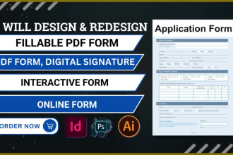 create fillable pdf form fix pdf interactive form online form digital signature