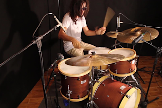 record jazz or funky drums up to 5 minutes