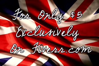 record a professional female voice over in british accent