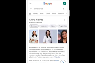 make google knowledge panel for person