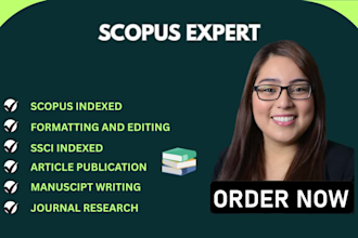 write, publish article via scopus, sci, isi, google scholar journals, pumed