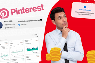create pinterest verified merchant account