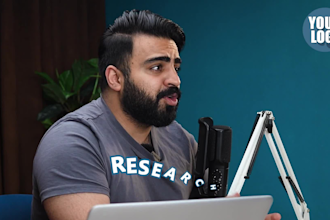 be a male spokesperson for your videos in english