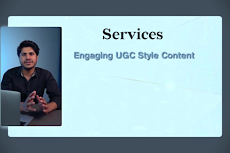 be your indian spokesperson ugc creator video presenter and actor