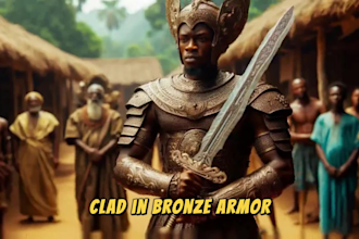 create animation african folktales stories for youtube video