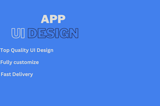 do creative mobile app UI UX design