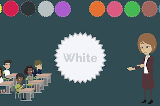 create 2d learning animation for kids