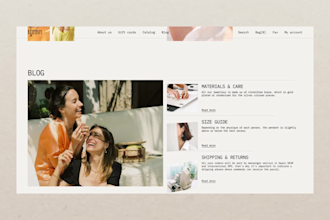launch or redesign your shopify store from scratch