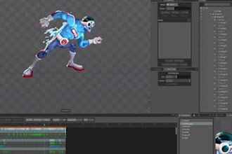 spine animated video, spine animation, rig and animate your character in spine