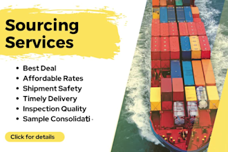 be your amazon fba product sourcing, supplier sourcing agent
