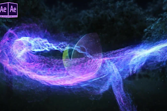 avatar movie pandora planet logo animation