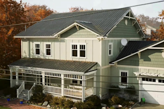 do 3d exterior design, 3d rendering and modeling of house, commercial building