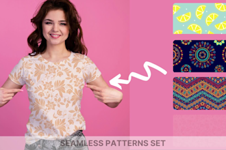design unique seamless pattern design