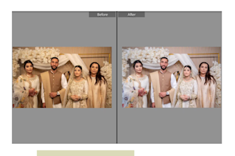 do bulk photo editing and color correction in lightroom
