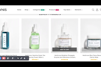 build skincare shopify store skincare website makeup store beauty skincare store