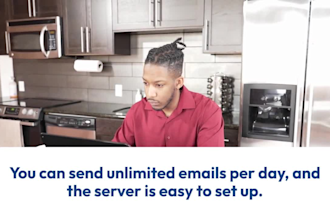 provide SMTP server for sending bulk emails