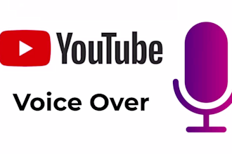 make ai english female voice over for youtube narration